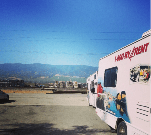 Purple mountains majesty, brought to you by wonderful folks at Cruise America