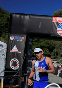 Not your "game face" finisher's photo...