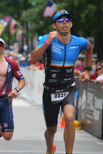 The final sprint, as ugly as it looks.